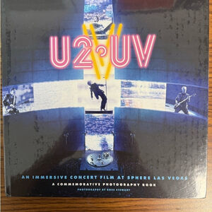 U2 UV Commemorative Concert Photography Book